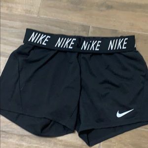 Nike dry fit black shorts size XS